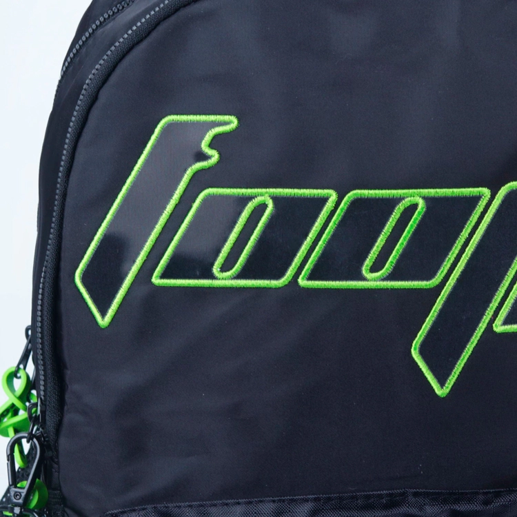 Mochila Escolar Footy 2026 18" Big Kids Street Negro con Verde Art.F26253